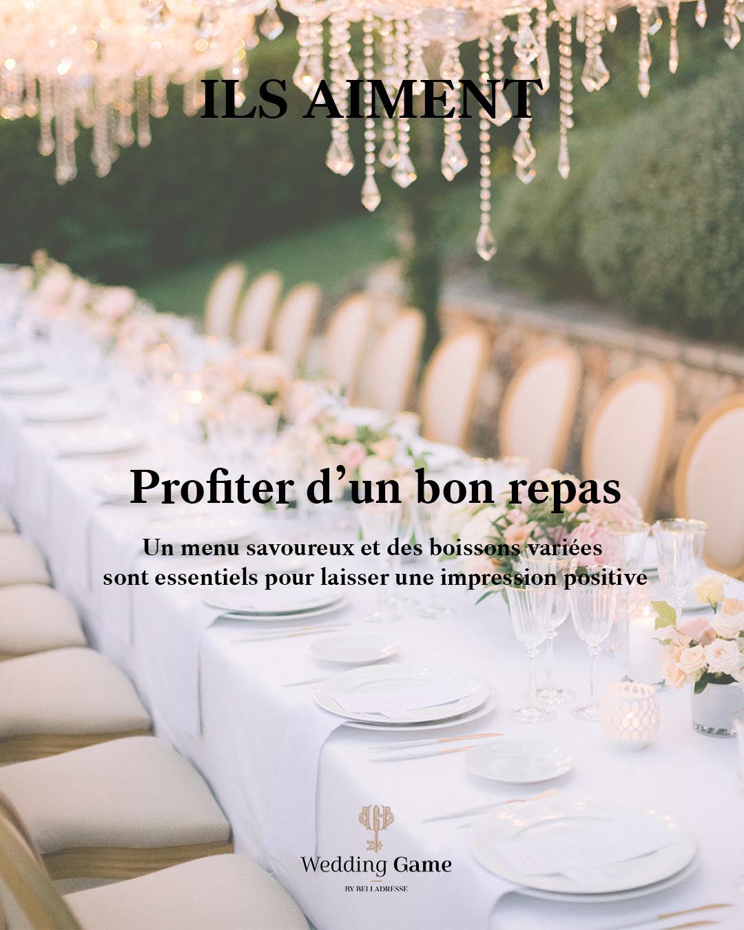 une belle décoation de mariage