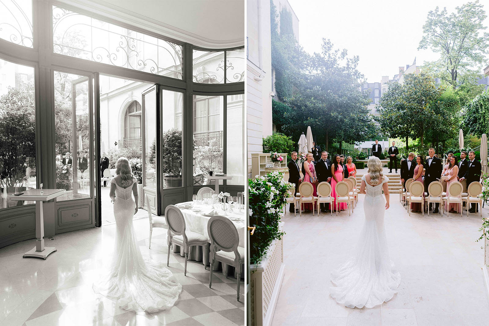 Entrée de cérémonie de mariage 