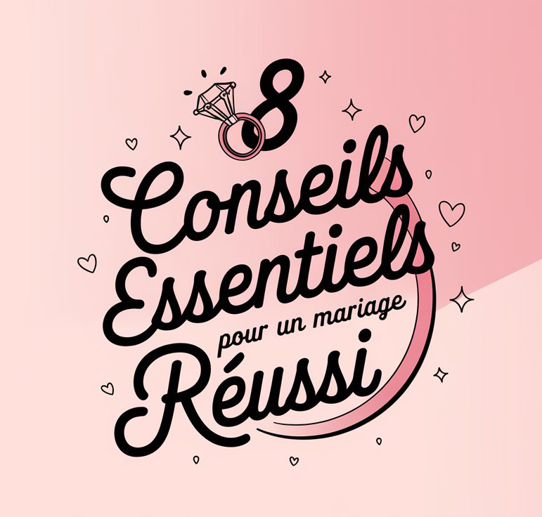 8 conseil pour réussir son mariage